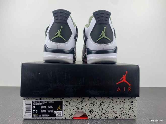 Air Jordan 4 WMNS Seafoam AQ9129-103 0923